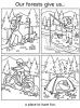 Forest activity sheet cover